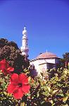 Die Murat Reis Moschee in Rhodos-Stadt
