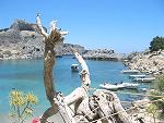 Die St. Paulus Bucht bei Lindos